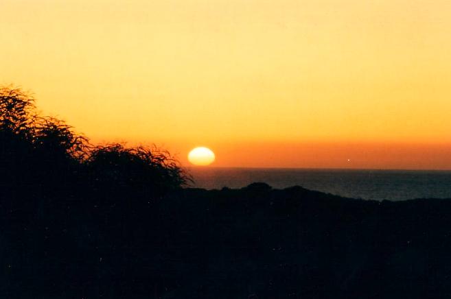 Sonnenuntergang (Chania Juni 2000)