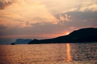 Sonnenuntergang (Dytiko August 1999)