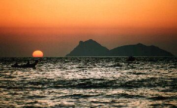 Sonnenuntergang, Abendstimmung, Mondlicht, Sonnenaufgang